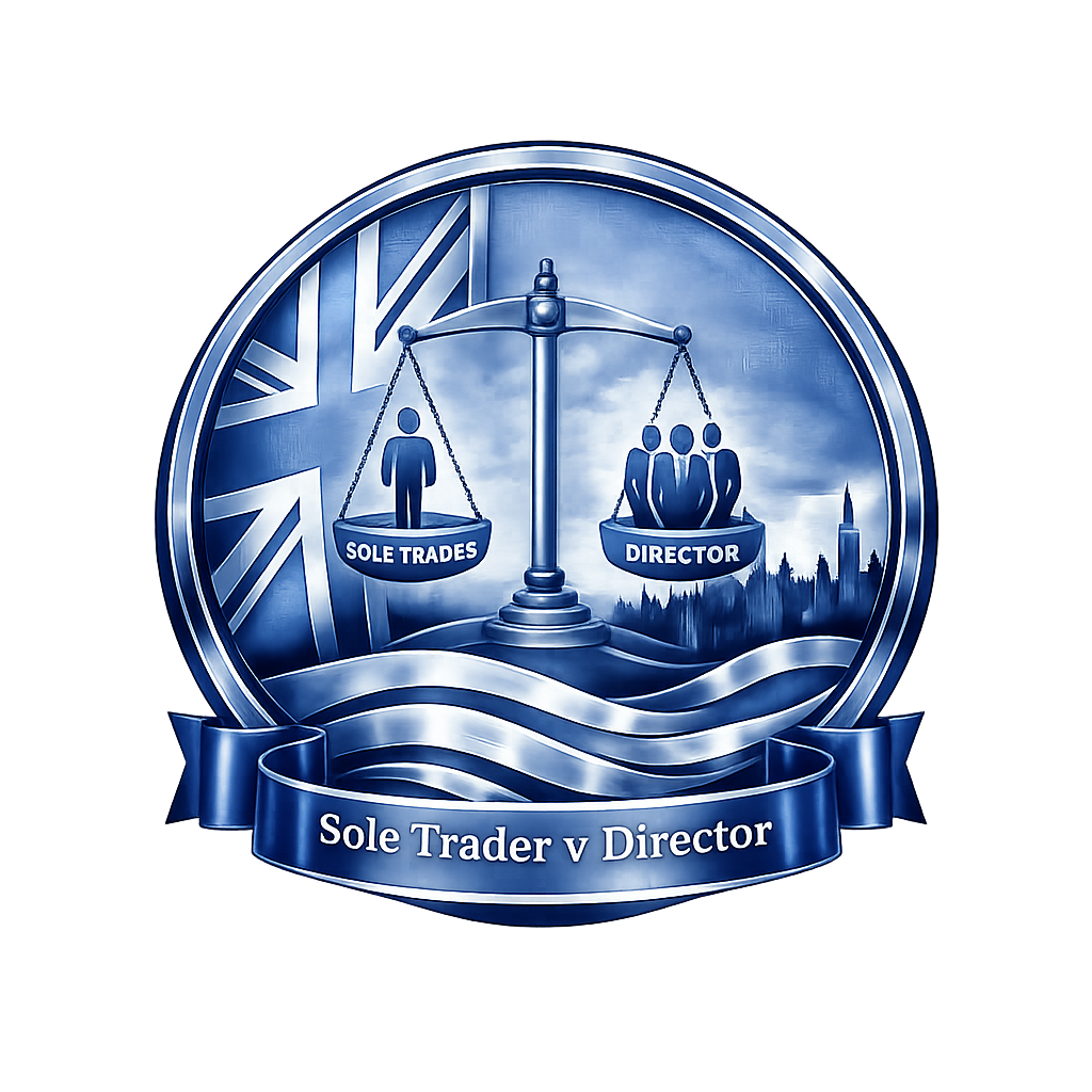 Sole trader v Director
